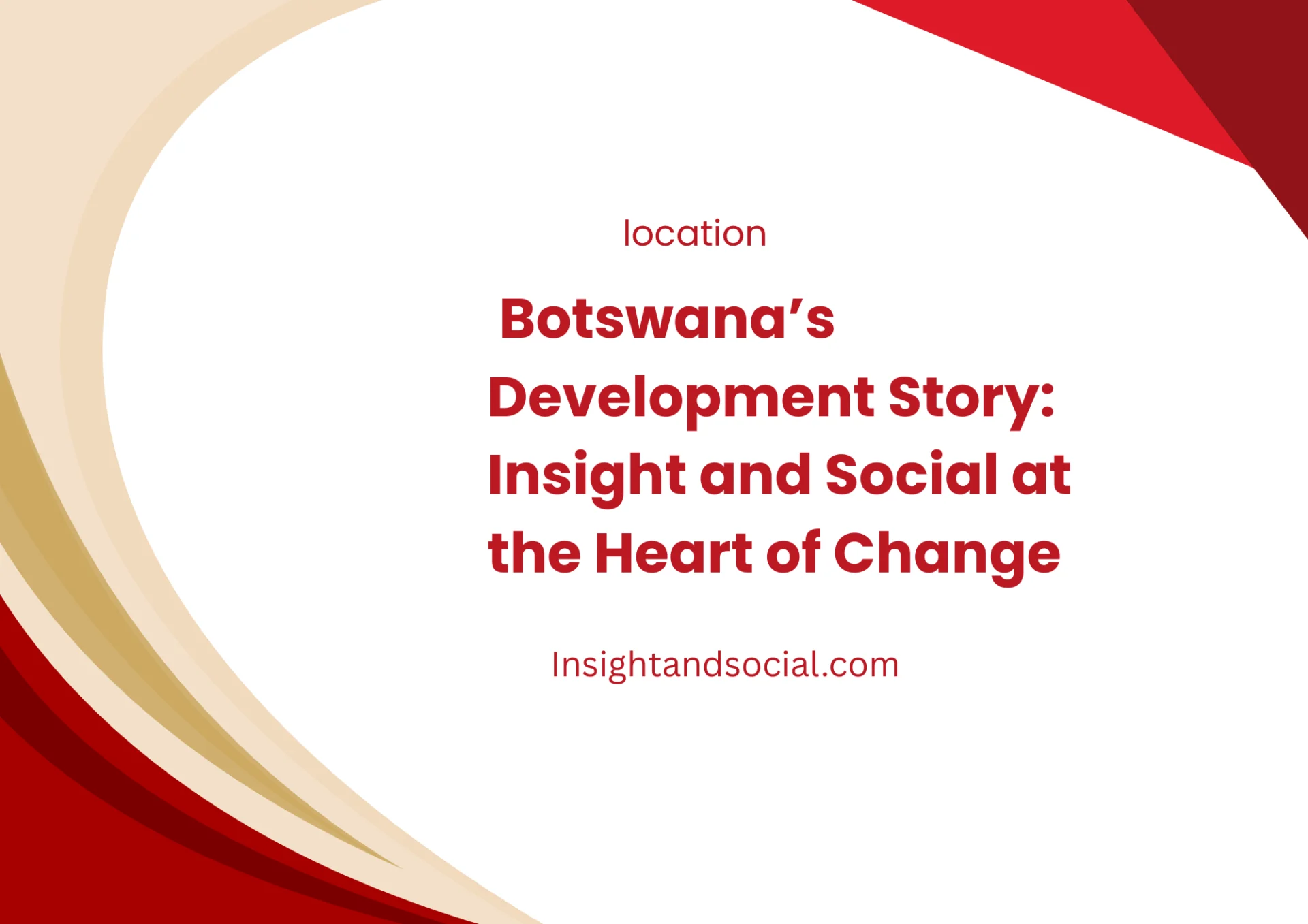 Insight and Social at the Heart of Change