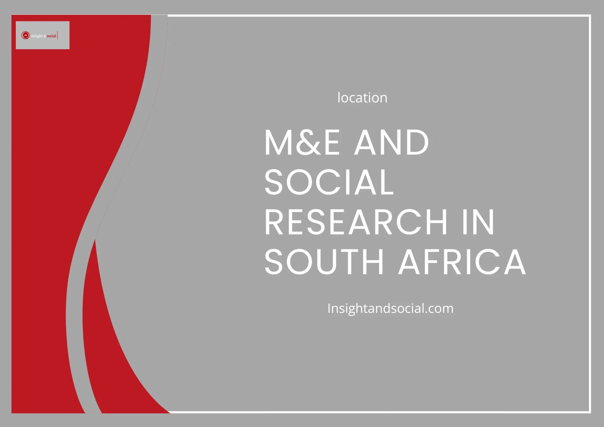 Social Research in South Africa