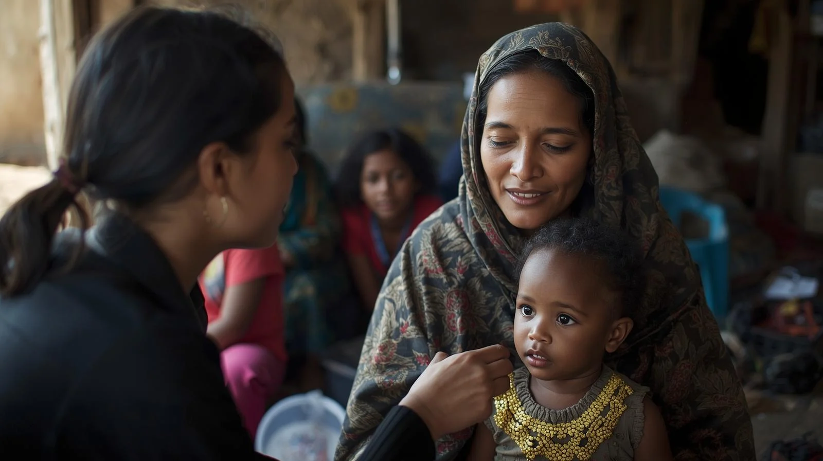 Social researchers engaging vulnerable populations through participatory interviews