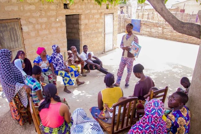 Community education improving vaccination uptake in Africa