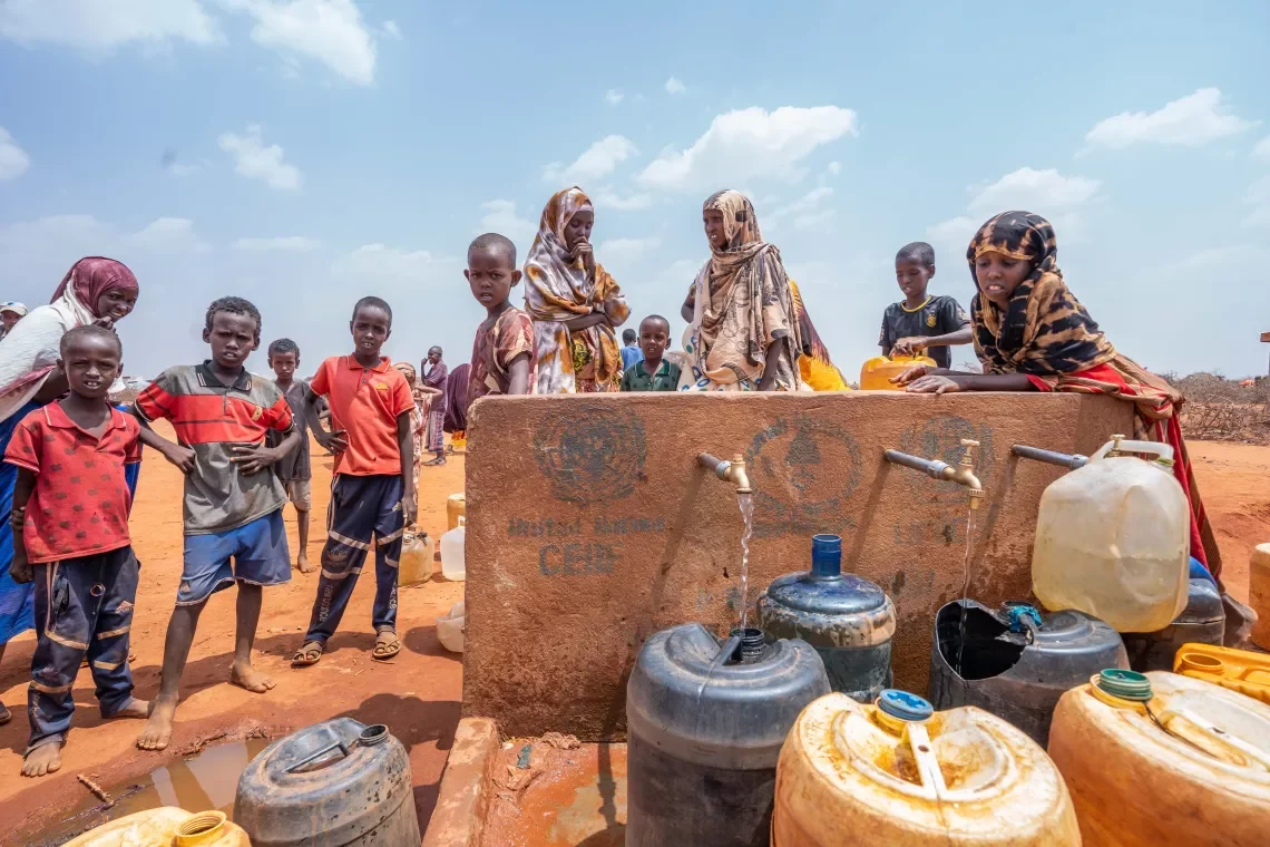 Water scarcity and climate change affecting communities in Africa