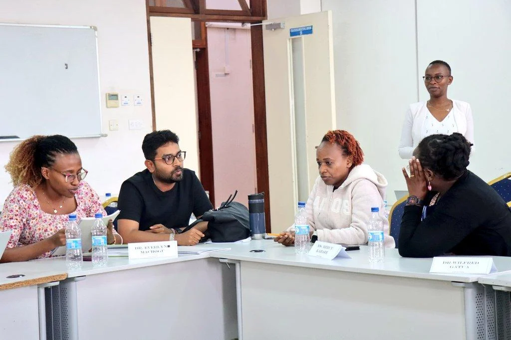 IRB in Africa and research ethics professionals reviewing a study protocol in Kenya